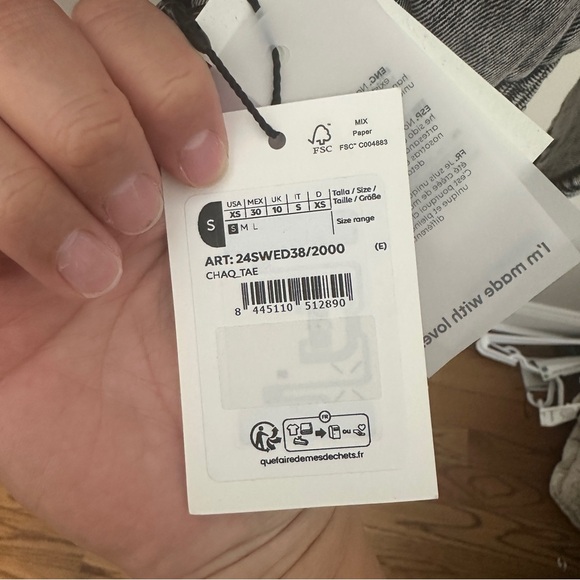 Denim Jacket BY Desigual size XS NEW WITH TAGS - Picture 4 of 8